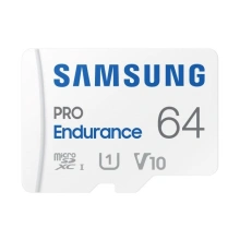 Samsung Micro SDXC 64GB PRO Endurance UHS-I U3 (Class 10) + SD adaptér
