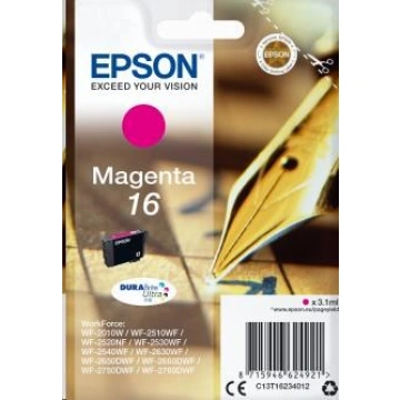Epson Singlepack Magenta 16 DURABrite Ultra Ink