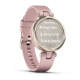 Garmin Lily - Sport Edition - Cream Gold / Dust Rose Silicone Band
