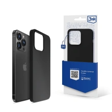 3MK Apple iPhone 14 Pro Max Silicone Case, black