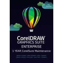 CorelDRAW Graphics Suite Enterprise Education License (incl. 1 Yr CorelSure Maint.)