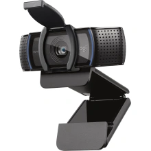 Logitech Webcam C920s, černá