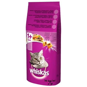 Whiskas granule tuňák pro dospělé kočky 14 kg
