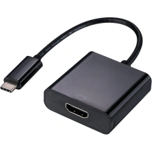 C-TECH adaptér USB-C - HDMI, M/F, 15cm
