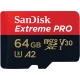 Sandisk 64GB Extreme Pro microSDXC