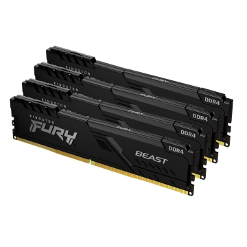 KINGSTON FURY Beast 32GB 3200MHz DDR4 CL16 DIMM (Kit of 4) Black