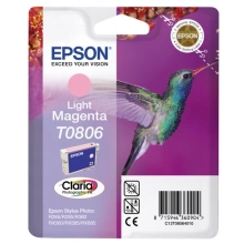 Epson Singlepack Light Magenta T0806 Claria Photographic Ink