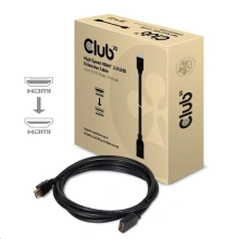 Club3D prodlužovací kabel HDMI Premium High Speed HDMI 2.0 na HDMI 2.0, 4K/60Hz, podpora UHD,3m