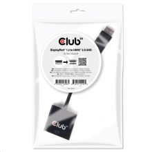 Club3D DisplayPort 1.2 na HDMI 2.0 4K 60Hz, aktivní adaptér
