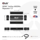 Club3D adaptér / repeater aktivní HDMI 4K@60Hz (F/F), černá