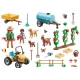 Zestaw z figurkami Country 71442 Traktor z przyczepa i zbiornikiem na wodę