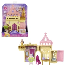 Disney Princess Mała lalka Bella i zamek HLW92