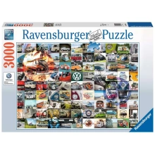 Ravensburger  Puzzle 3000 elementów 99 momentów VW