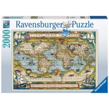 Ravensburger PPuzzle 2000 elementów Dokoła świata