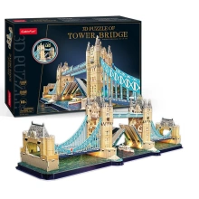 CubicFun Puzzle 3D - Tower Bridge led