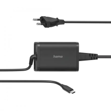 Hama USB-C Power Delivery, 5–20 V, 65 W, black