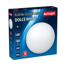 Activejet Plafon LED  AJE-DOLCE biały