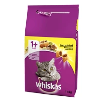 Whiskas granule kuřecí pro dospělé kočky 14 kg