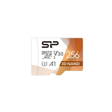 Silicon Power Paměťová karta microSDXC Superior Pro 256GB + adaptér