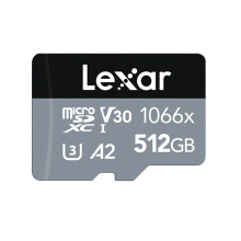 Lexar High-Performance 1066x UHS-I U3 (Class 10) micro SDXC 512GB