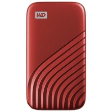 WD My Passport SSD 500GB červená