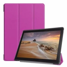 Tactical Book Tri Fold Case for Samsung T500/T505 Galaxy Tab A7 10.4 Pink