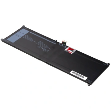 Baterie T6 Power pro notebook Dell 7VKV9, Li-Poly, 7,6 V, 4000 mAh (30 Wh), black