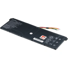 Baterie T6 Power pro notebook Acer KT.00205.004, Li-Poly, 7,7 V, 4810 mAh (37 Wh), black