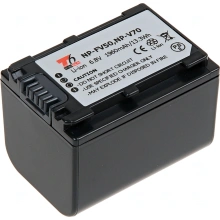 Baterie T6 Power pro SONY HDR-PJ650VE, Li-Ion, 6,8 V, 2060 mAh (14 Wh), grey