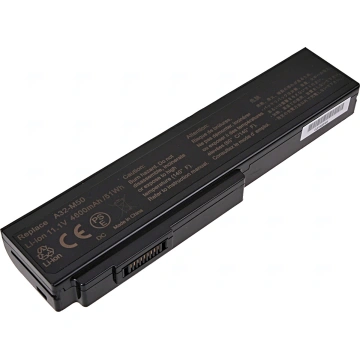 Baterie T6 Power pro Asus N53SV, Li-Ion, 11,1 V, 5200 mAh (58 Wh), black