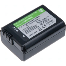 Baterie T6 Power pro SONY NEX-C3A, Li-Ion, 7,2 V, 1080 mAh (7,7 Wh), black