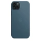 Apple kryt z tkaniny FineWoven s MagSafe na iPhone 15 Plus, tichomořsky modrá