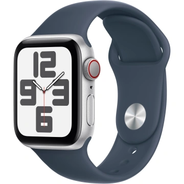 Apple Watch SE Cell 40mm S/M Silver/Storm Blue S.B