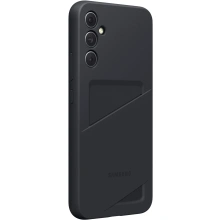 Samsung cover with pocket for Galaxy A34 5G, black
