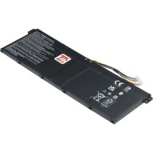 Baterie T6 Power pro Acer TravelMate P6 P614P-52, Li-Poly, 15,4 V, 3634 mAh (55,9 Wh), black