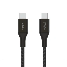 Belkin Boost charge USB-C kabel 240W, 2m, černý