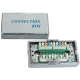 PremiumCord Propojovací box pro kabely Cat.5e, narážecí, stíněný