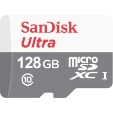 Sandisk MicroSDXC 128GB Ultra (SDSQUNR-128G-GN6MN)