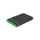 Transcend 4TB StoreJet 25M3C SLIM, 2.5”, USB-C (3.1 Gen 1) Externí Anti-Shock disk, tenký profil, šedo/zelený