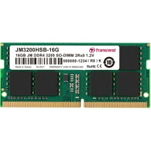 Transcend 16GB (JetRam) SODIMM DDR4 3200 2Rx8 CL22