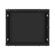 Lanberg WF01-6409-00B, nástěnný rozvaděč, 9U/600x450, plechové dveře, černá