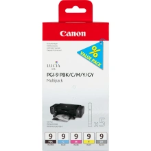 Inkoustová náplň Canon PGI-9, 5x 14 ml, CMYK (1034B011)